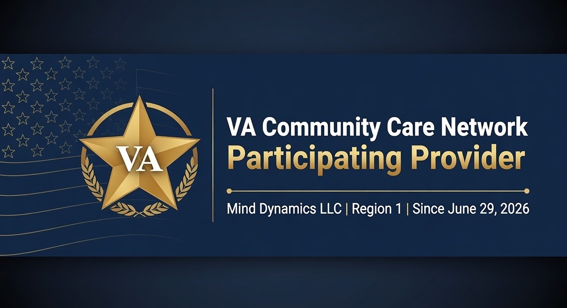 Mind Dynamics LLC — VA Community Care Network Participating Provider Region 1 Since June 29 2026